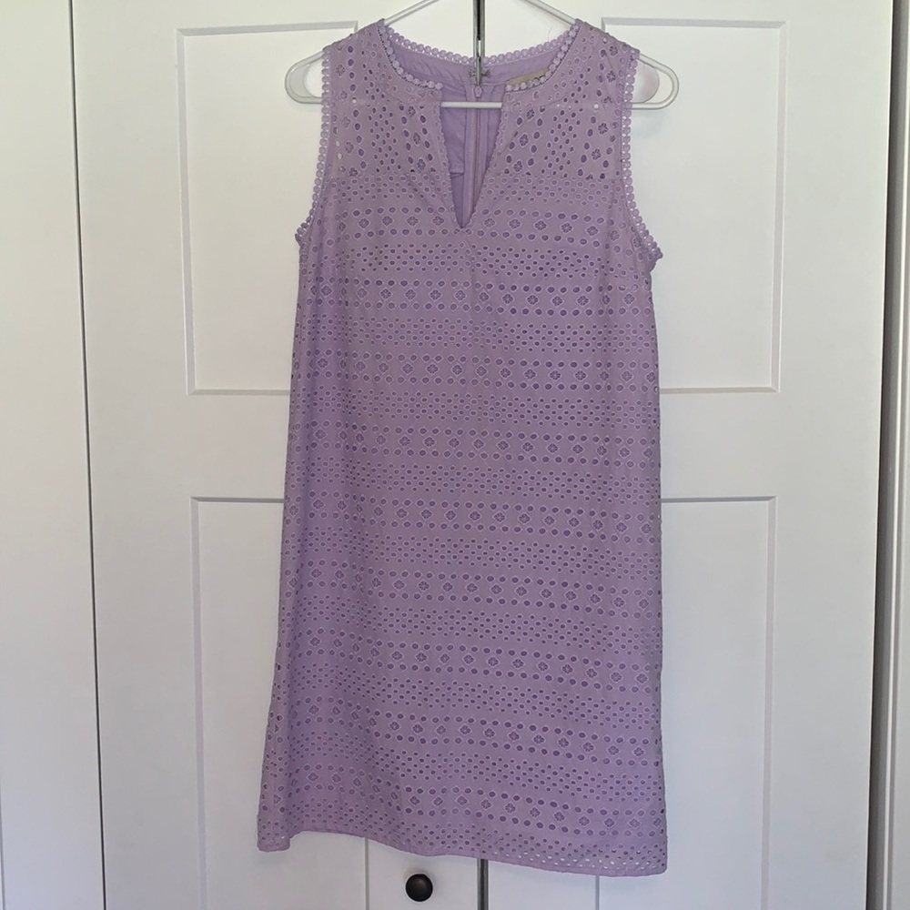 Lilac dress size 2 from Loft. Never worn.